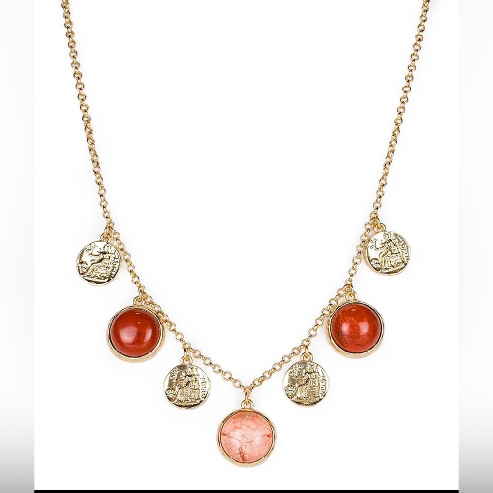 Patricia Nash Shaky Frontal Chain Necklace